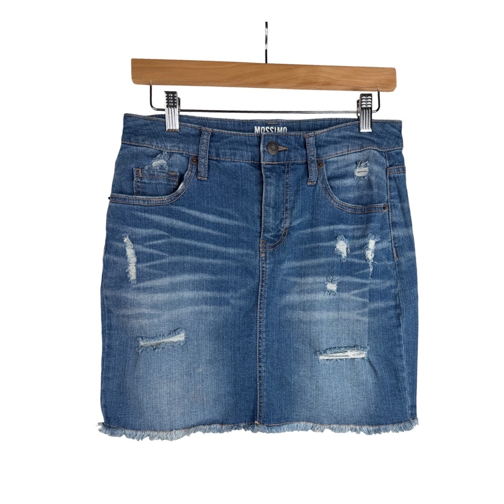 Mossimo Supply Co. A-line Skirt size 6/28 Blue